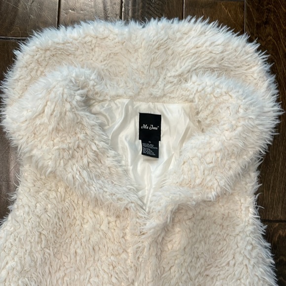 Me Jane Teddy Bear Cream Vest- XL - Picture 6 of 12